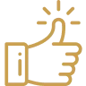 Goldenrite Roofing ThumbsUp Icon